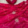 Real Handworks lehriya buta saree