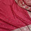 Banarasi  Mashru Silk Saree [Pink]