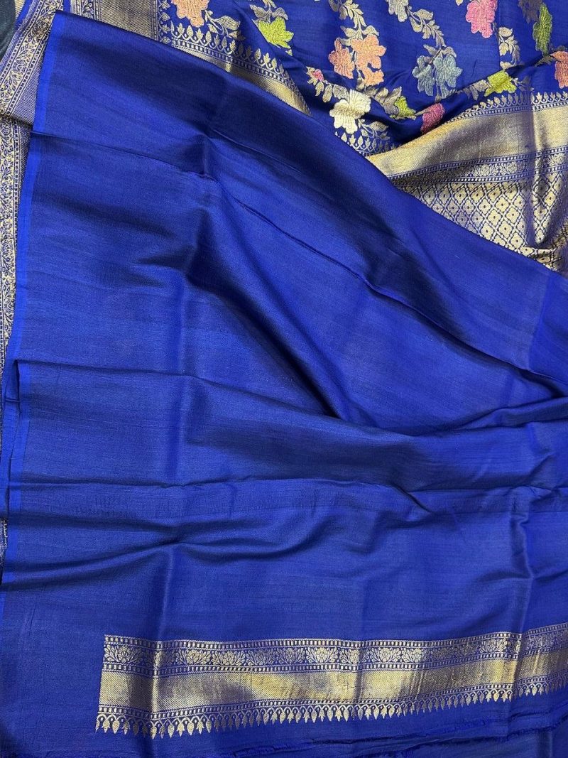 Pure Banarasi Chiniya Katan Saree