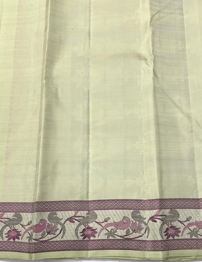 Pure Green Kanchipuram Silk Saree
